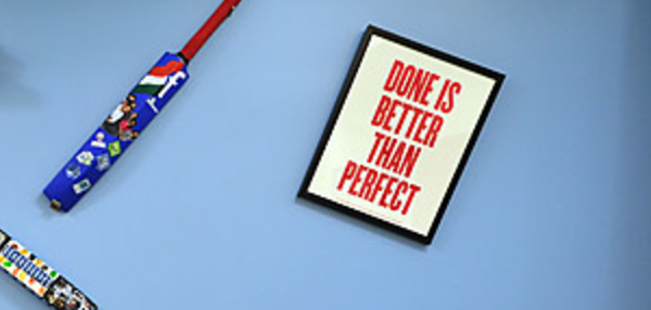 Done is better than Perfect