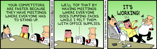 Dilbert cartoon from March 11, 2011